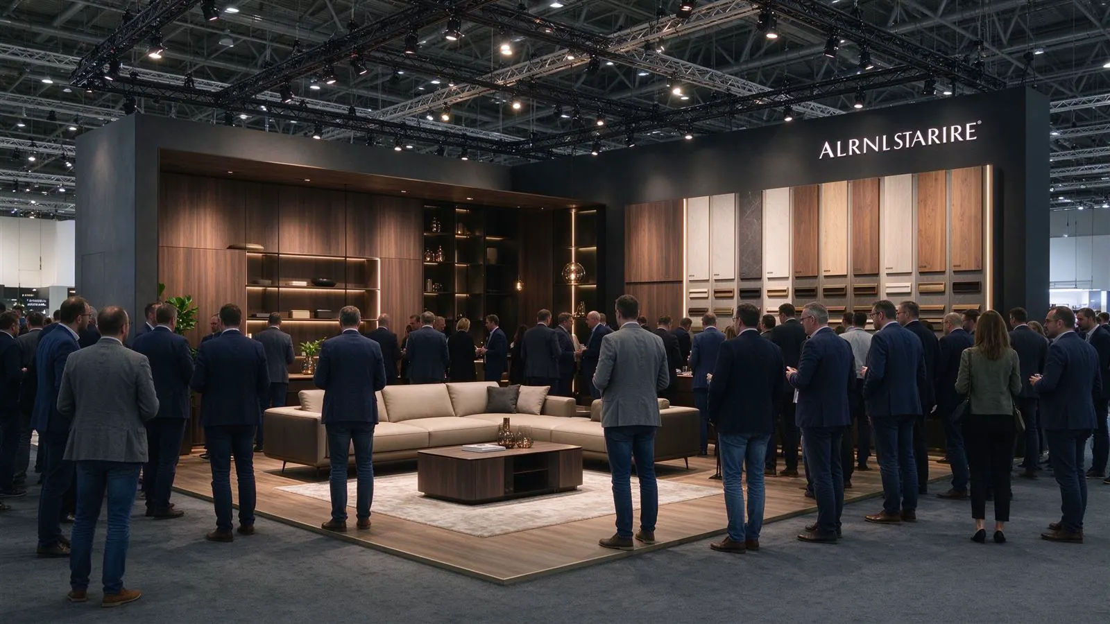 Yunlara Showcases Custom Furniture Solutions at International Furniture Fair, Connecting Global Buyers